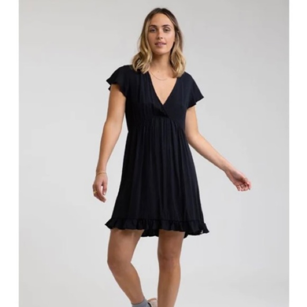 Rhythm Living black Bailey dress, size 8/S